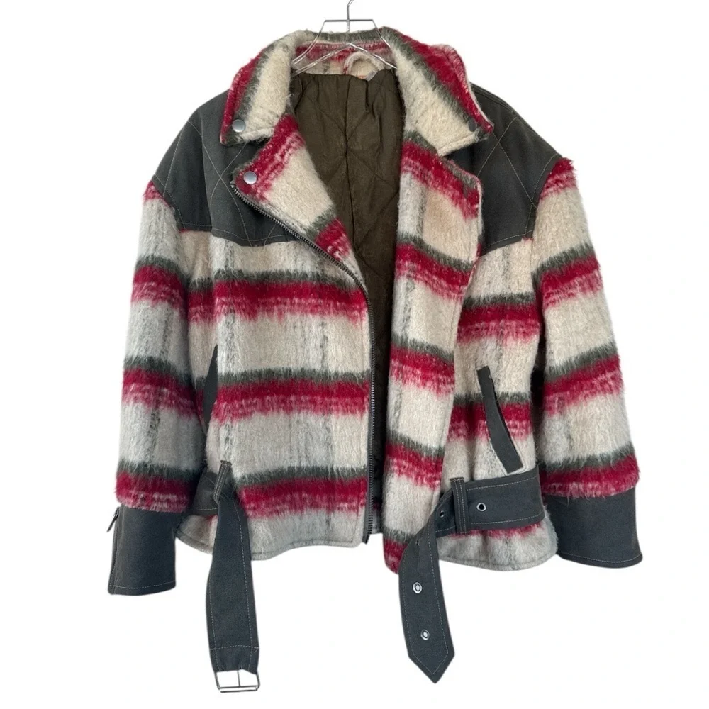 Free People Montana Coat Oversized Size Small - Picture 5 of 7